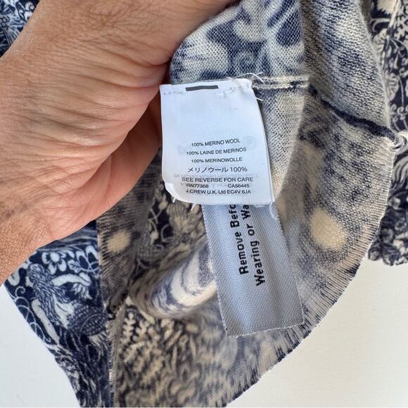 J. Crew Tippi Merino Wool Mermaid Sweater XS - Picture 8 of 8